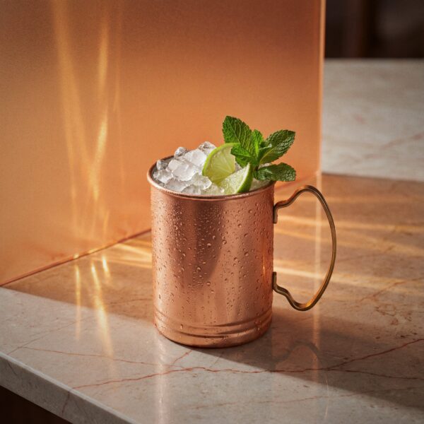 Red Orange Mule cocktail
