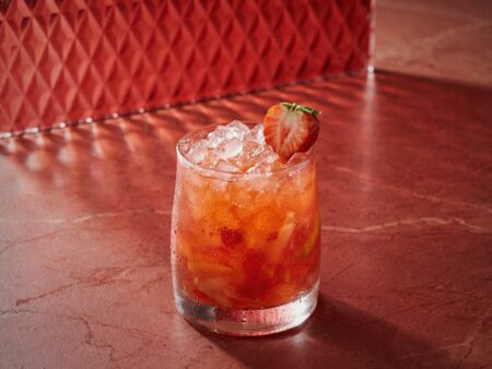 Vanilla Berry Crush cocktail