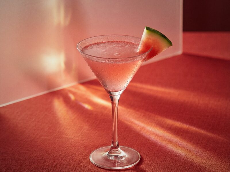 Watermelon Cosmopolitan cocktail