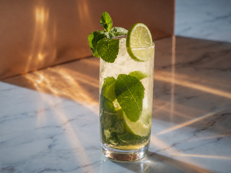 Coconut Mojito cocktail