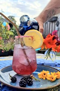 Foto van Bramencocktail met Blue Curaçao