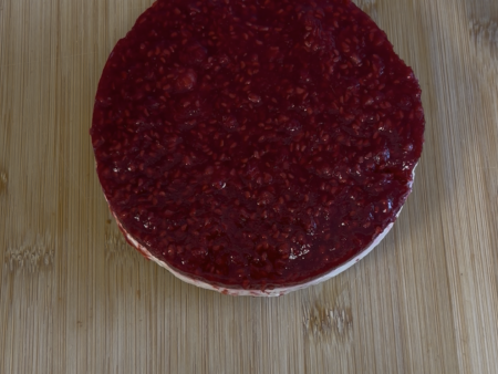 Witte Chocolade-Frambozen Cheesecake