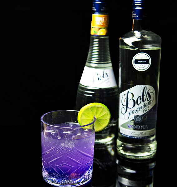Blue Matcha Cocktail