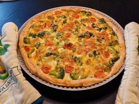 Broccoli quiche