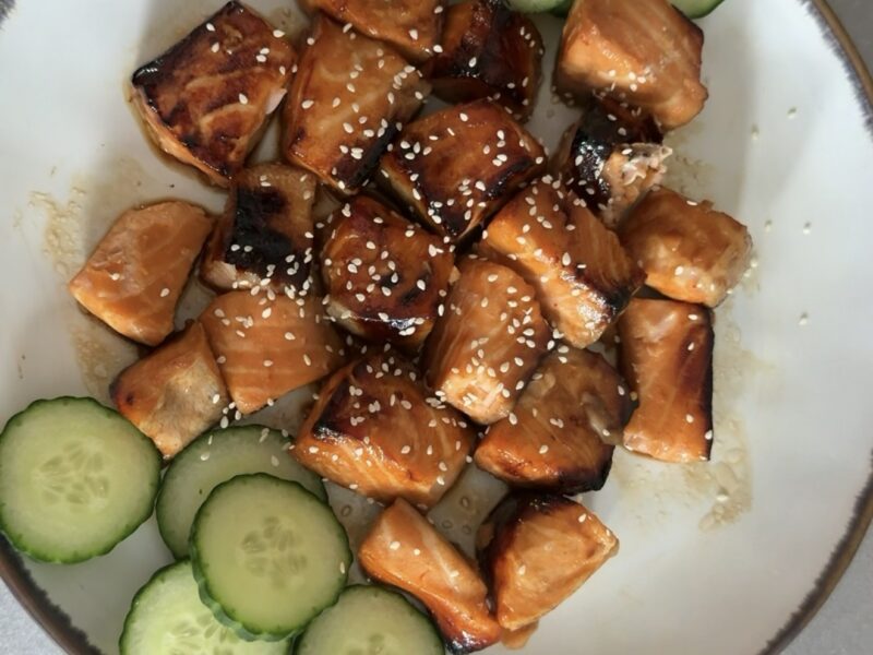 Airfryer Salmon Bites