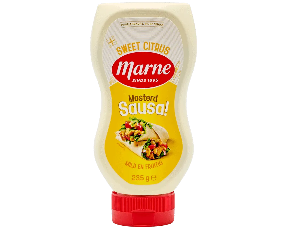 Marne Mosterd Sausa! Honing Dille 235 g