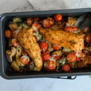 Mediterrane ovenschotel met heek