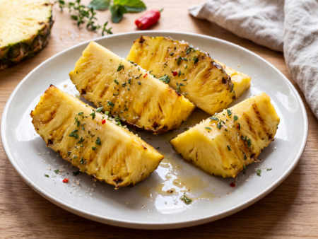Gegrilde Ananas met Kruidensuiker