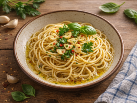 Sizzling spaghetti